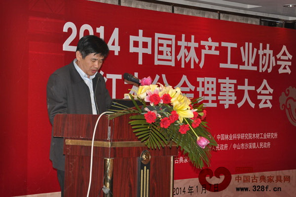 中山市大涌鎮(zhèn)黨委委員謝巧明發(fā)表講話