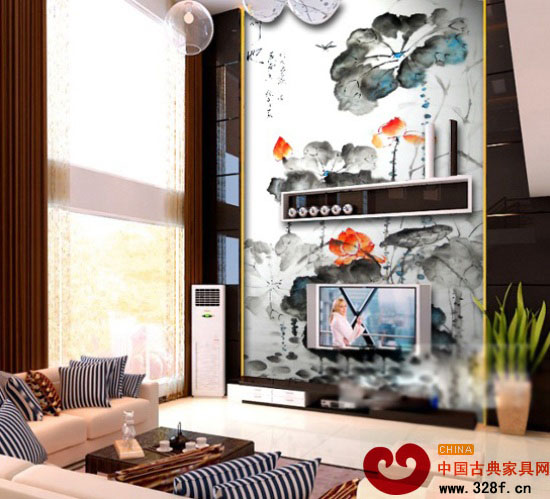 8款荷塘月色大型墻紙 中式簡(jiǎn)約都適用