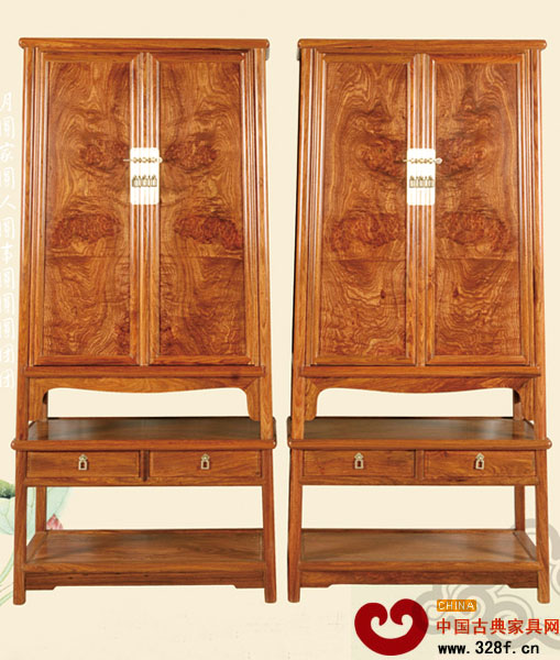 雄業(yè)——刺猬紫檀大小頭柜