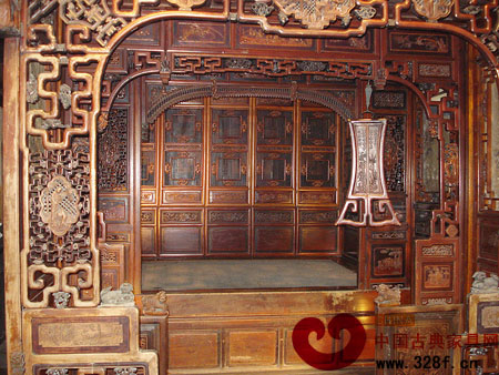 古代婚床—千工床