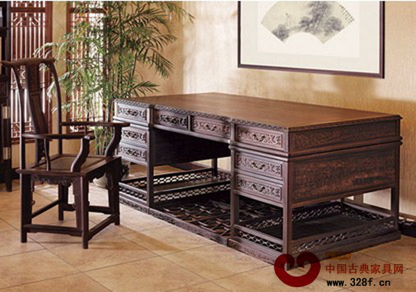 御典紅木家具兩件套