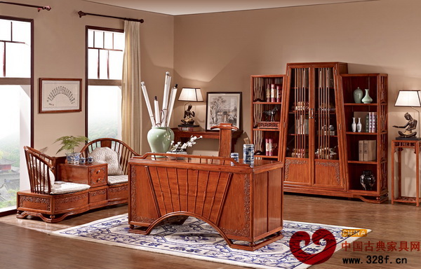 祥利集團——雀之靈書房(緬甸花梨)