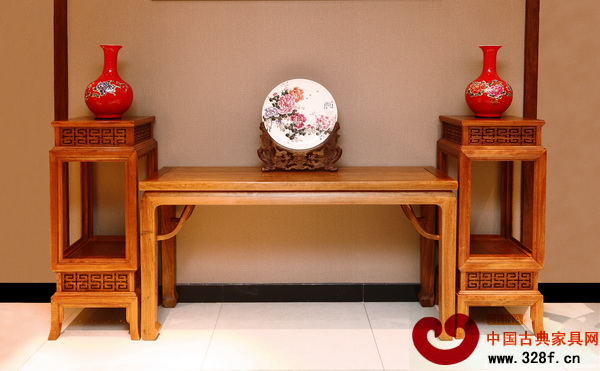 志成紅木——1.53條案(緬甸花梨)