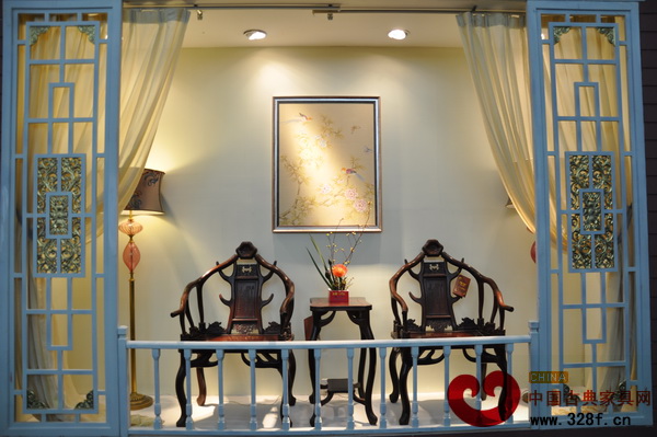 祥利集團深圳家具展展館一角