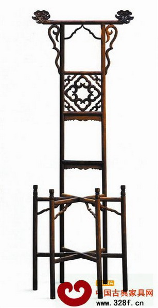 明 黃花梨高面盆架