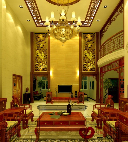 御典紅木展廳內(nèi)景