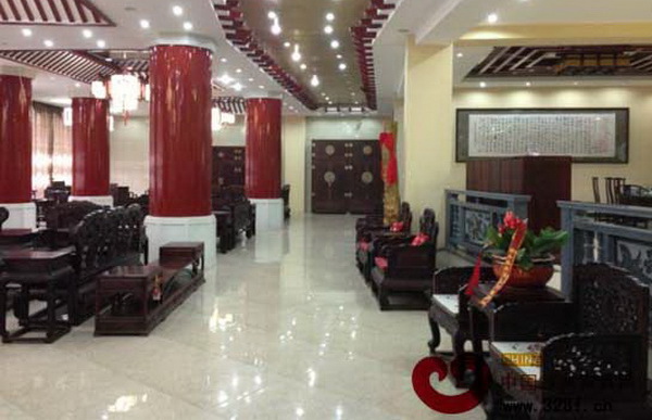 御典紅木展廳內(nèi)景