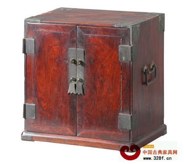明代黃花梨小藥箱