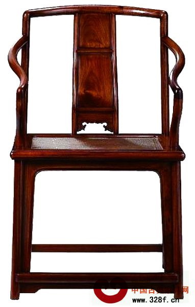 明式黃花梨南官帽椅