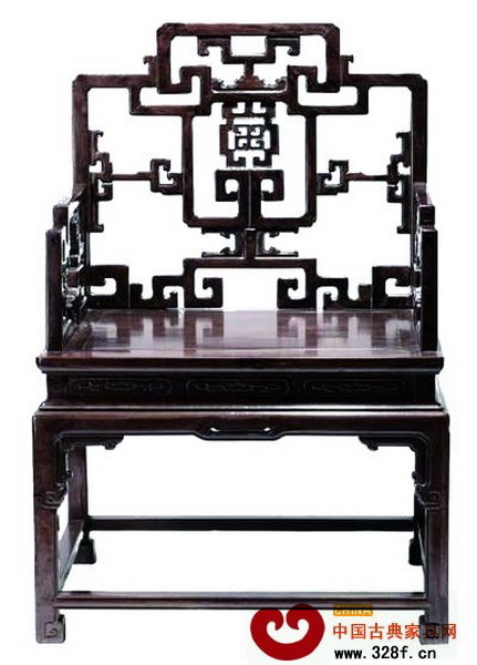 明式黃花梨南官帽椅