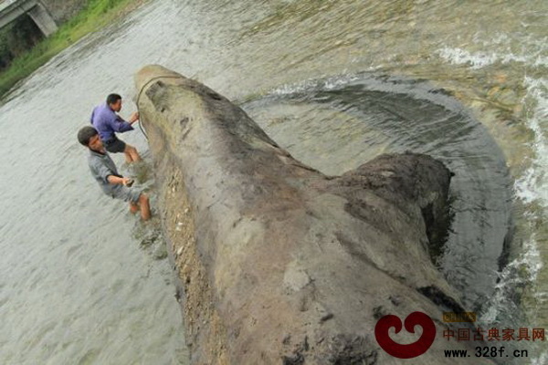 天價烏木現(xiàn)身江西
