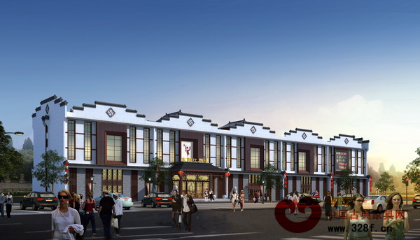 富萬(wàn)家“東陽(yáng)紅木樓”設(shè)計(jì)圖