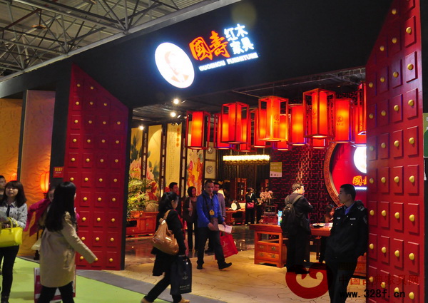 東莞名家具展國(guó)壽展廳外景