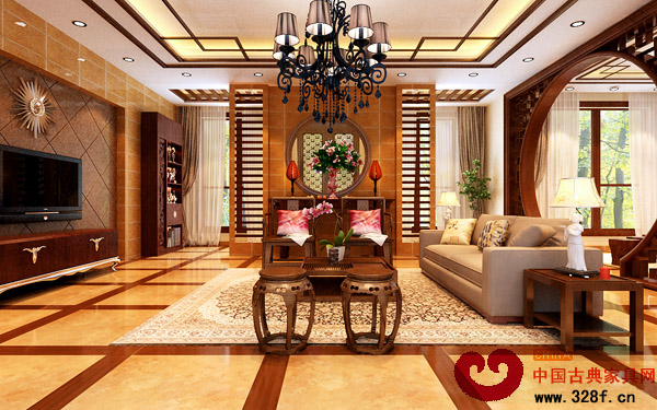 中式裝修效果圖