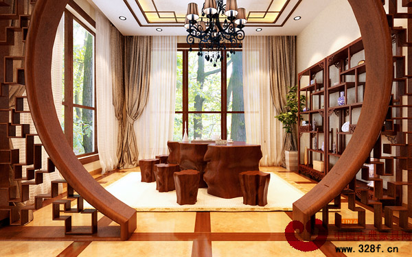 中式裝修效果圖