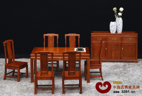 明堂紅木——《明尚》餐廳系列