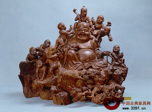 顏育田木雕作品