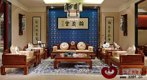 瀚晟堂紅木的新中式紅木家具別具特色