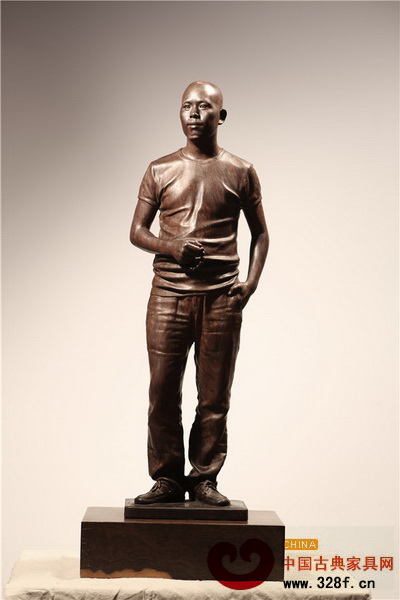 劉小金寫實木雕作品