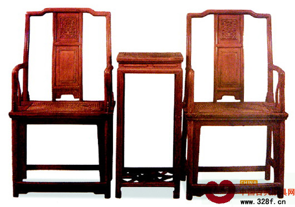 南官帽椅(黃花梨)