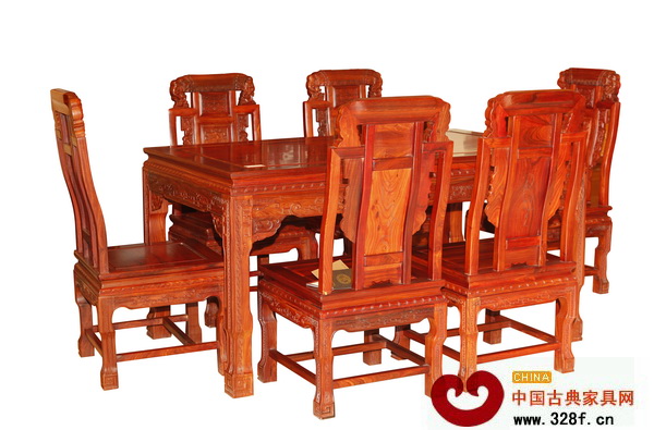 木緣紅木——小葉紅檀象頭餐臺(tái)