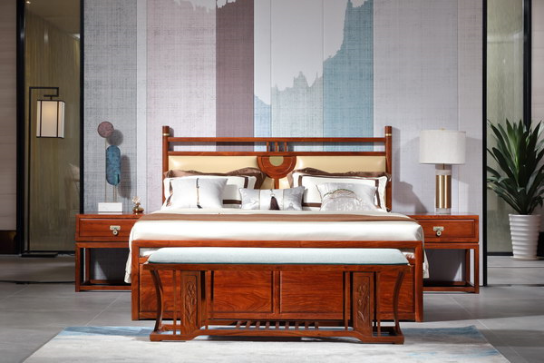 中信紅木產(chǎn)品測(cè)評(píng)：怎樣的大床才能讓臥室時(shí)尚又舒適
