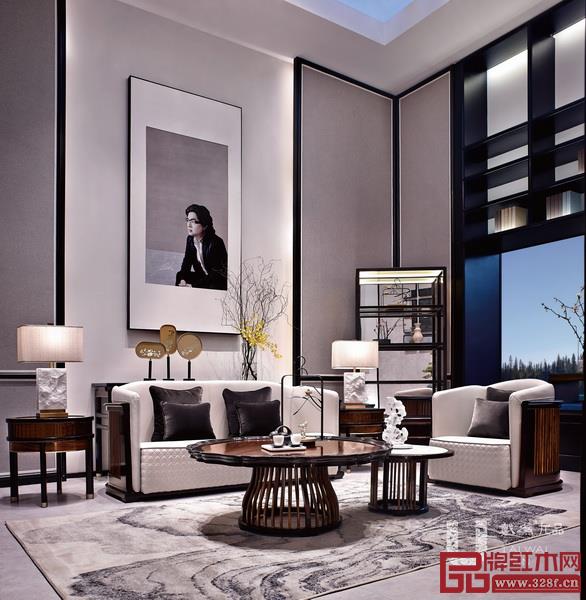  “戴為尤品”的系列產(chǎn)品為演繹中式家具美學(xué)而生，盡顯高雅極致之美