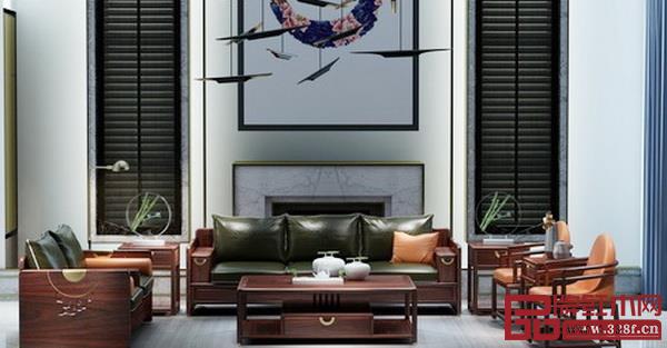 興成紅木闊葉黃檀新古典新品《如園沙發(fā)》