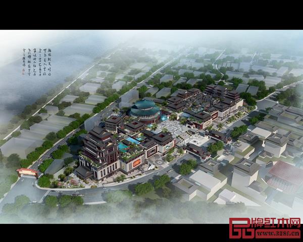 紅博城鳥瞰效果圖 紅博城鳥瞰效果圖