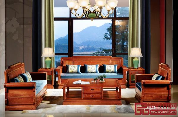  雅宋紅木《春下沙發(fā)》 