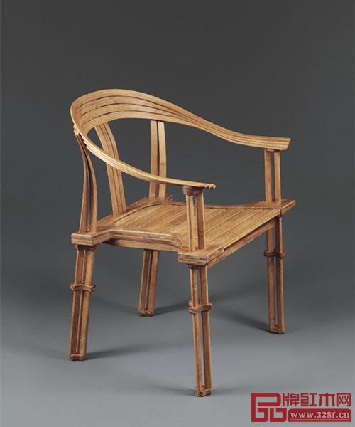 圖4 臺灣設(shè)計師石大宇制作的竹子圈椅 圖4 臺灣設(shè)計師石大宇制作的竹子圈椅