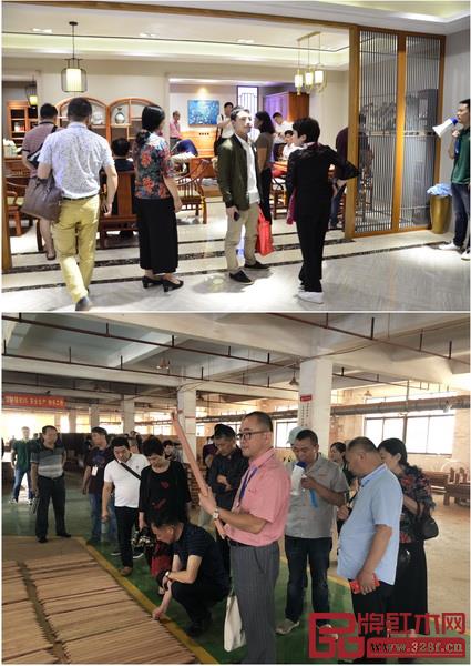 2018東陽紅博會(huì)商學(xué)團(tuán)參觀雙洋紅木工廠及展廳 2018東陽紅博會(huì)商學(xué)團(tuán)參觀雙洋紅木工廠及展廳