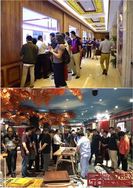 2018東陽紅博會(huì)商學(xué)團(tuán)參觀旭東紅木“透明工廠” 2018東陽紅博會(huì)商學(xué)團(tuán)參觀旭東紅木“透明工廠”