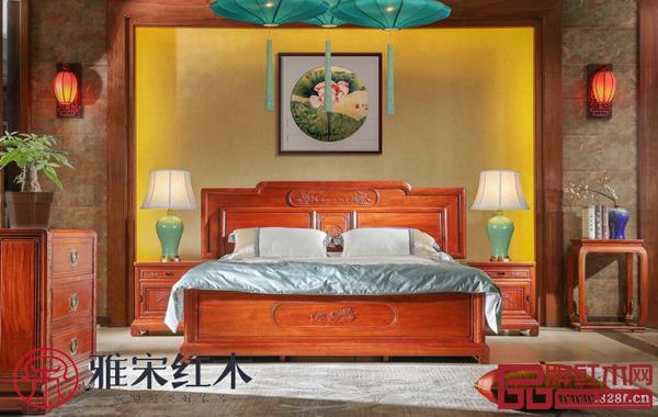 雅宋紅木：今來大床