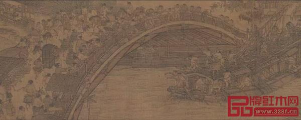 《清明上河圖》局部 《清明上河圖》局部