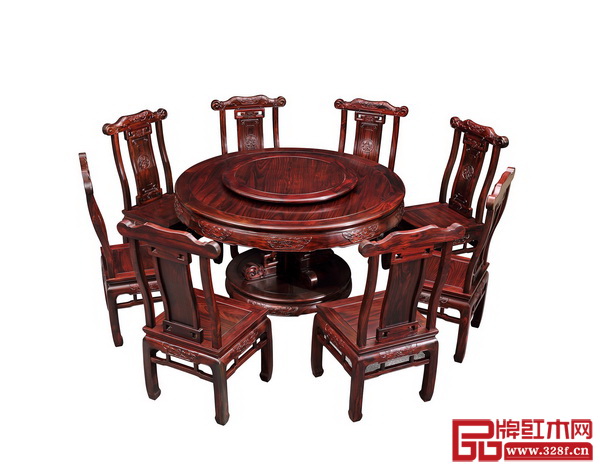 古森紅木——《古韻悠揚(yáng)圓臺(tái)》 古森紅木——《古韻悠揚(yáng)圓臺(tái)》