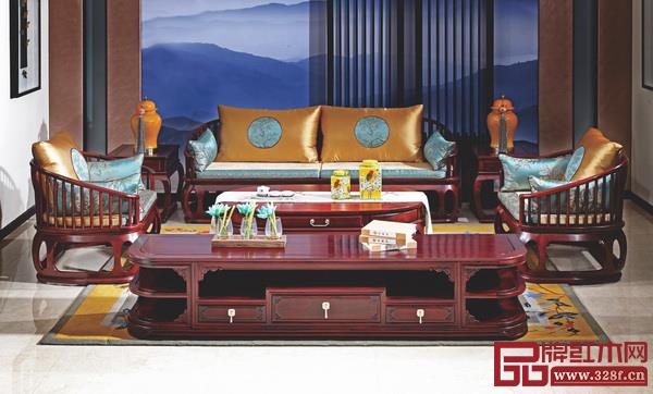 中山市今典居家具有限公司 名稱：《明風(fēng)鼓舞沙發(fā)》