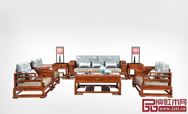 中山市王木匠中式紅木家具有限公司 名稱：《錦繡江南沙發(fā)》