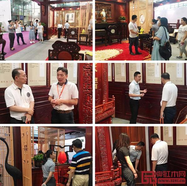 國方家居展位人流如織,吸引了大批客商駐足觀賞并選購 國方家居展位人流如織,吸引了大批客商駐足觀賞并選購