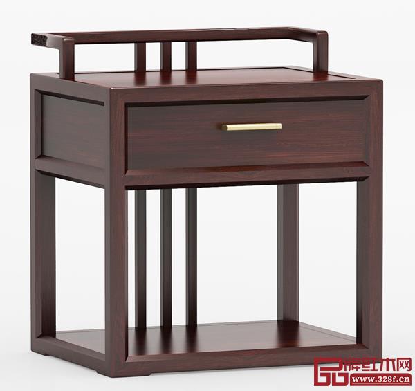 檀一特惠活動款《無瑕大床》配套床頭柜