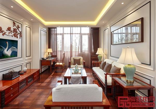 紅木全屋定制還受到酒店歡迎,圖為戴為紅木為月季酒店提供的定制案例 紅木全屋定制還受到酒店歡迎,圖為戴為紅木為月季酒店提供的定制案例