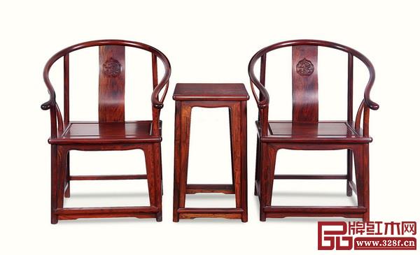 大紅酸枝圈椅 大紅酸枝圈椅