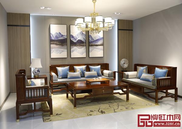 中山市印巷森刻紅木家具有限公司 名稱:《庭豐沙發(fā)》 中山市印巷森刻紅木家具有限公司 名稱:《庭豐沙發(fā)》