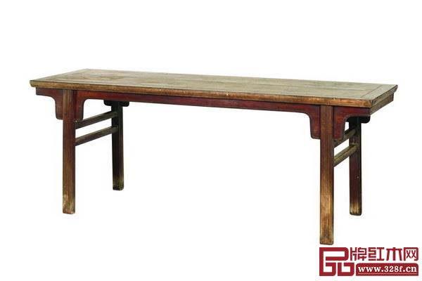 圖4_黃花梨夾頭榫大畫案 圖4_黃花梨夾頭榫大畫案