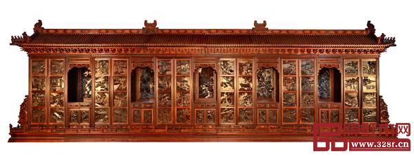 吳騰飛代表作《中華耕織世紀大柜》(“中華第一柜”) 吳騰飛代表作《中華耕織世紀大柜》(“中華第一柜”)