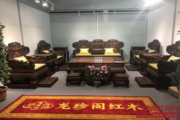 龍珍閣紅木——鴛鴦寶座沙發(fā)