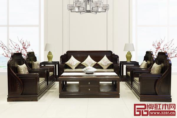 林木軒柬埔寨黑酸枝——《至尊沙發(fā)8件套》 林木軒柬埔寨黑酸枝——《至尊沙發(fā)8件套》