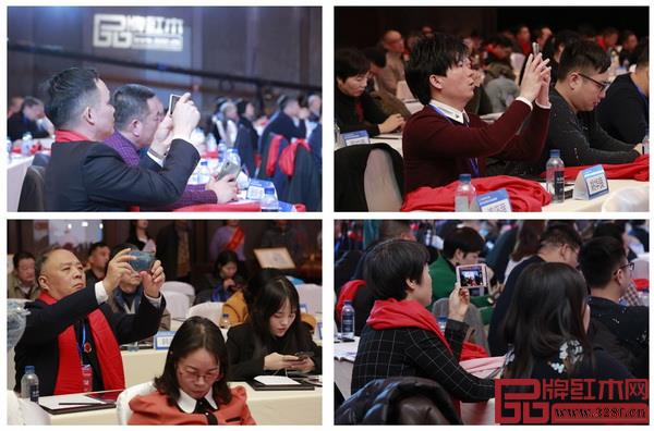 現(xiàn)場嘉賓紛紛用手機記錄下蔣念慈分享的精彩內(nèi)容 現(xiàn)場嘉賓紛紛用手機記錄下蔣念慈分享的精彩內(nèi)容