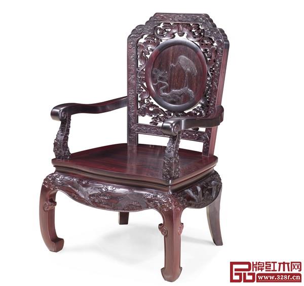 泰和園——《松鶴延年茶臺(tái)·配椅》 泰和園——《松鶴延年茶臺(tái)·配椅》