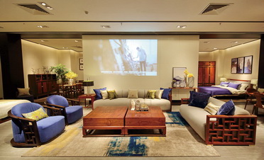 新中式紅木，新軟裝色彩